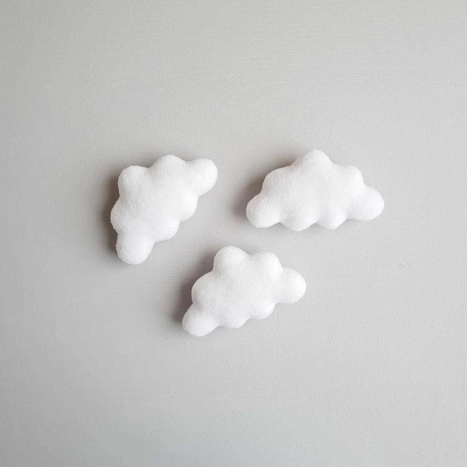 perfk 8Pcs Newborn Photo Props Infant Photo Photograph 3 Clouds Plushes Skin Friendly Photography Puntelli Baby Photography Puntelli per La Festa di