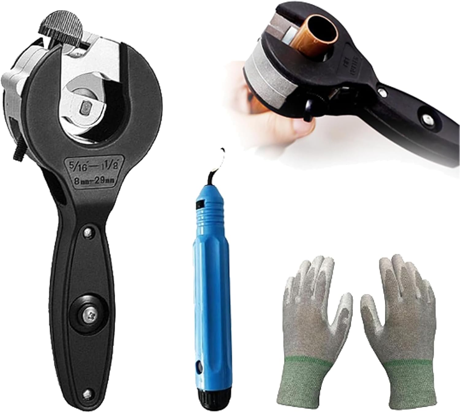 Ratchet Tubing Cutter, Tube Cutter 5/16