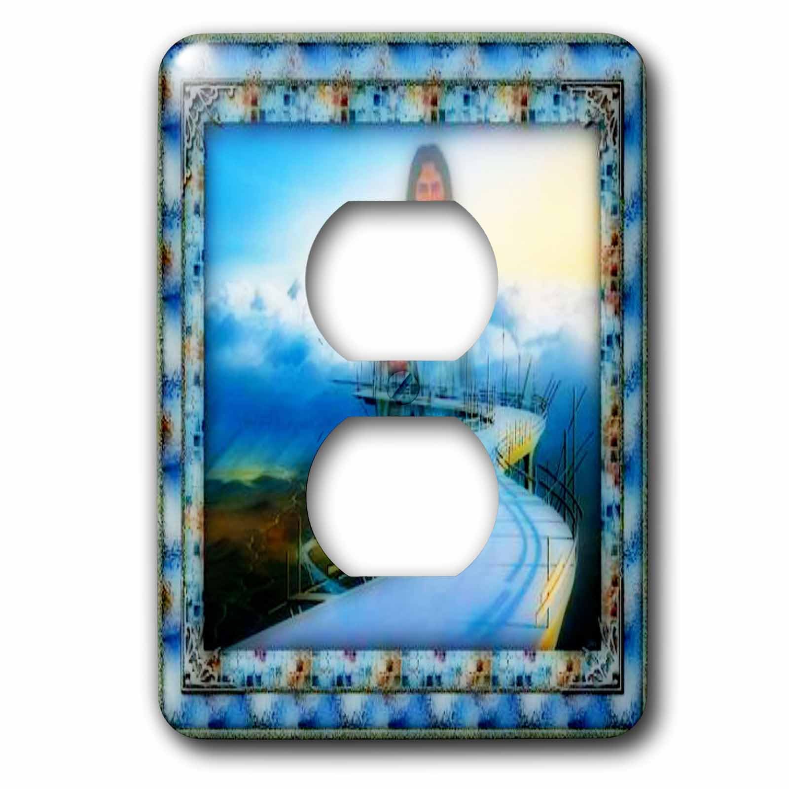 Cadre Jésus Art 2 prises 3dRose pour harmoniser votre coin prière