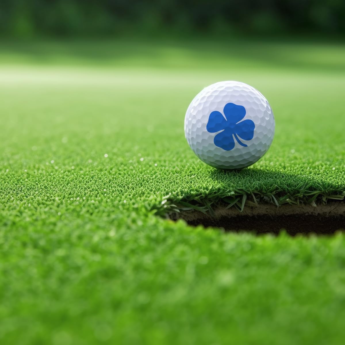 Four Leaf Clover Golf Ball Stamp Self-Inking Marker Personalized Quick Dry image 5