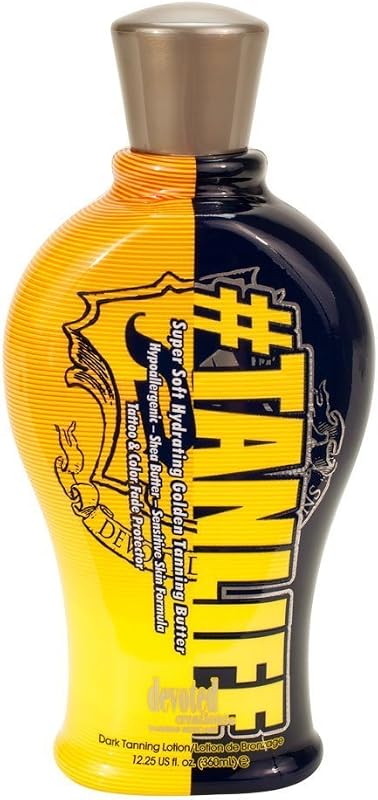 Devoted Creations #Tanlife Loção bronzeadora, 354 g