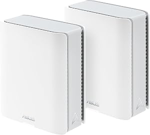 ASUS ZenWiFi BT10 Routeur Mesh WiFi 7 - Tri-Bande, 6K pi², x2 10G (Paquet de 2)