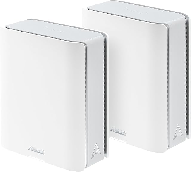 ASUS ZenWiFi BT10 Routeur Mesh WiFi 7 - Tri-Bande, 6K pi², x2 10G (Paquet de 2)