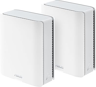ASUS ZenWiFi BT10 Tri-Band WiFi 7 Mesh ، 18 جيجابت في الثانية ، 6000 قدم مربع 2pk ، منافذ 10G مزدوجة ، الأمن والتحكم الأبوي متضمن ، Smart Home Master SSIDs ، 4G & 5G Mobile Tethering