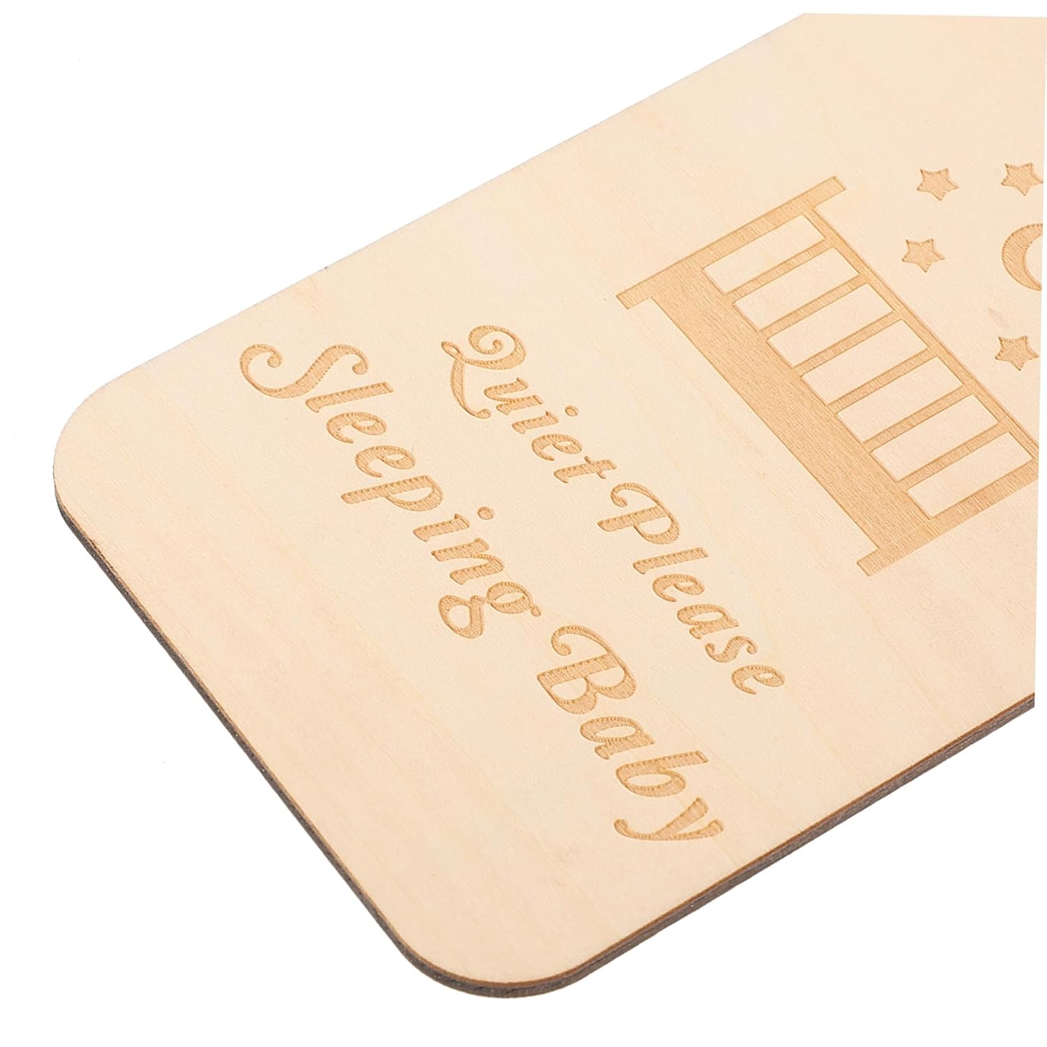 5pcs Sleeping Door Signs Do Not Disturb Plaque for Nursery Wooden Front Door Hanging Decor for Rooms Charming and Nursery Decoration