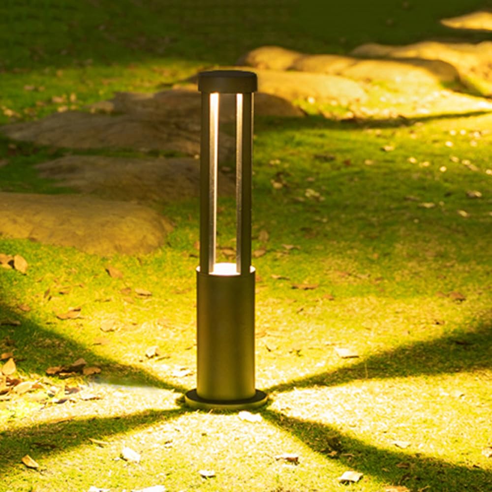 FAZRPIP Modern Pathway Lights, 10W LED Landscape Lighting For Yard Backyard Sidewalk, IP65 Waterproof Path Light, Die-Casted Aluminum Exterior Pillar Lantern
