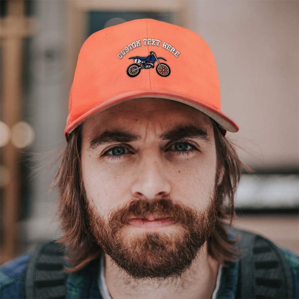 Speedy Pros Baseball Cap Dirt Bike Blue Embroidery Cars & Transportation Hats for Men Women