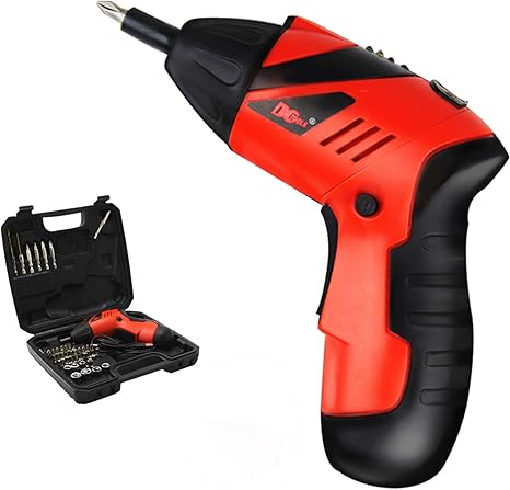 Amazon Xingeju 電動ドライバー ドライバーセット 電動ドリル 充電式 正逆転可能 コードレス 照明機能 充電式 小型 軽量 43本ビット 00mah電量インジケーターライト 特製収納ボックス 家具の組み立て インパクトドライバー