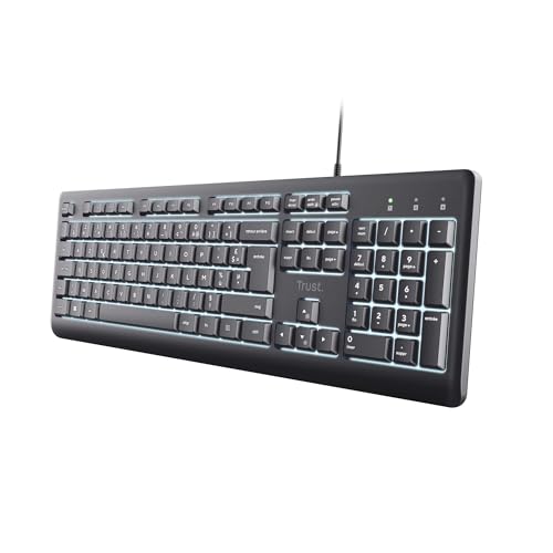 Clavier Ordinateur Portable Mac Trust Primo pour Télétravail Lumineux