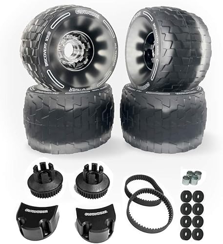 Miniatura 9 de IWONDER Cloud Wheel Discovery 105mm120mm for Evolve Boards Wheels and Pulley Conversion Kit