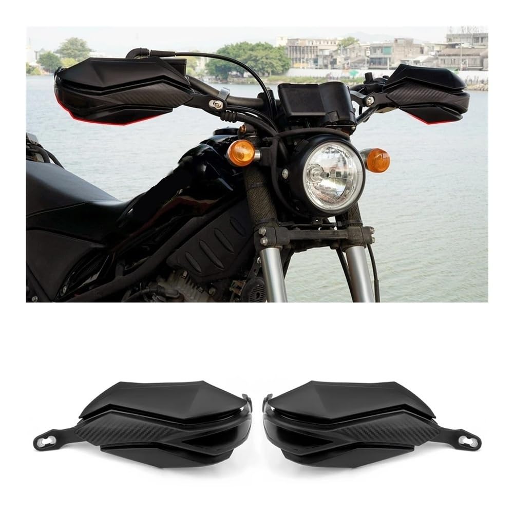 Protector guardamanos 2 Protectores De Manos Universales 7/8" (22 Mm/28 Mm) para Motocicleta, Manillar para Moto Y Otros Accesorios