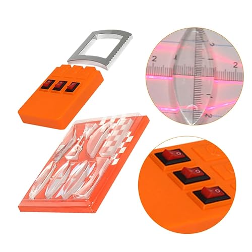 Miniatura 7 de FESTFENDS Optical Physics Experiment Kit Prism Optic Reflector Convex Lens Three Light Source Apparatus Plastic Lens Physics Prism Teaching