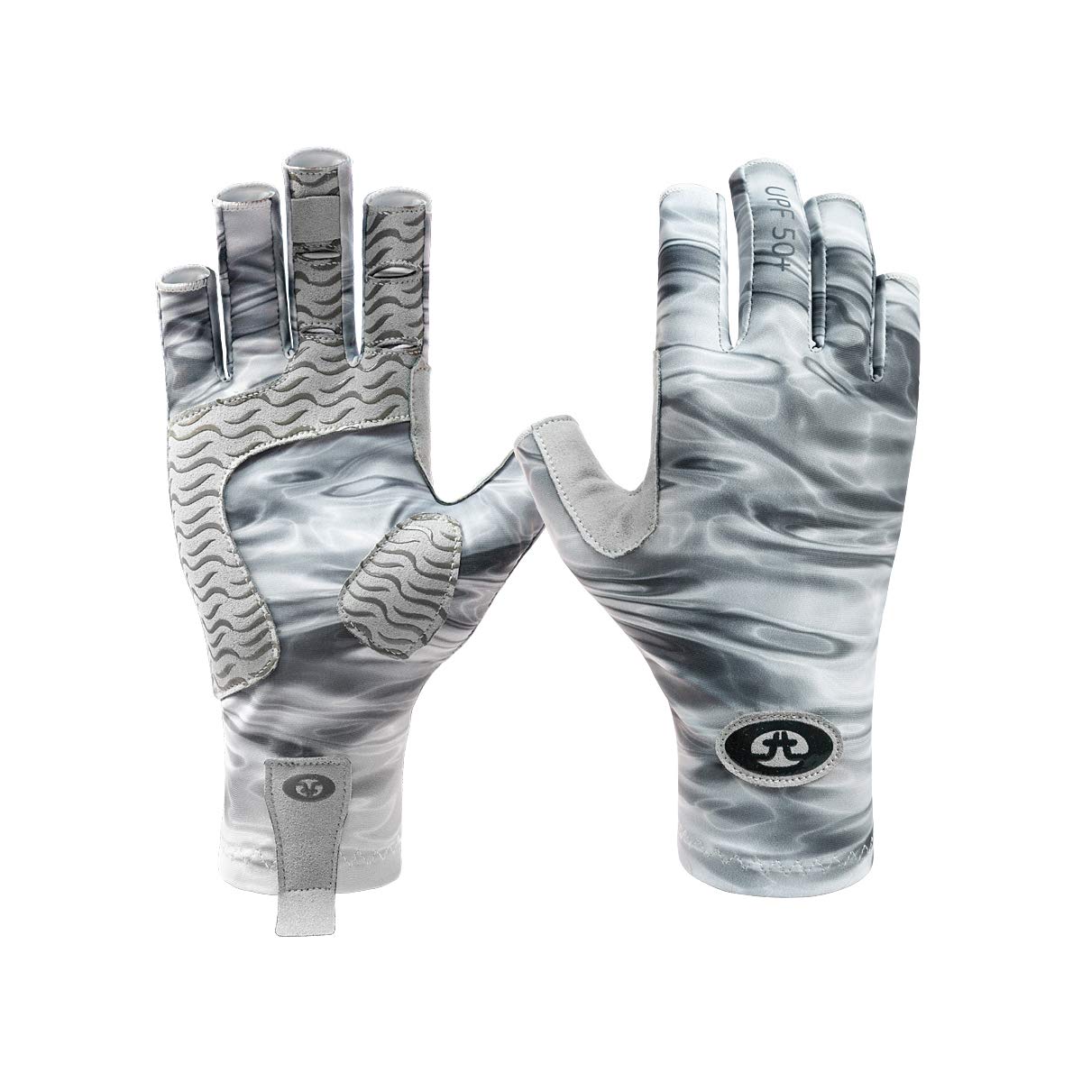 Flying Fisherman SunBandit Gants de pêche sans Doigts pour Homme et Femme Protection UV 50+, idéal pour la pêche, Le Kayak, la pagaie, l'aviron, la Conduite