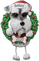 Vista 28 de Elfos - Adornos de Navidad personalizados para perros, corona de bulldog francés y adorno para la primera Navidad de los amantes de los perros