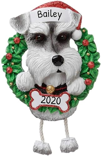 Miniatura 28 de Elfos - Adornos de Navidad personalizados para perros, corona de bulldog francés y adorno para la primera Navidad de los amantes de los perros