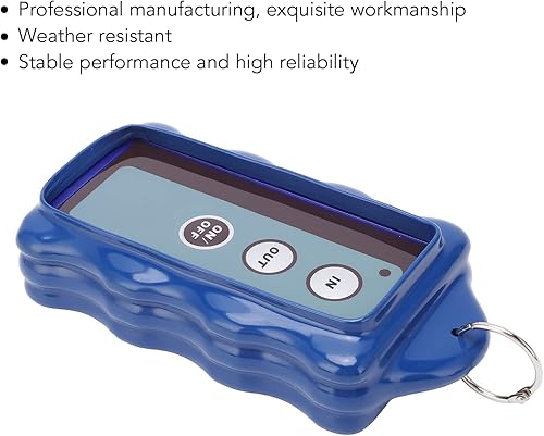 Miniatura 5 de Kit de control remoto de cabrestante inalámbrico, kit de interruptor de auricular de recuperación universal de 75 pies con correa para automóvil,