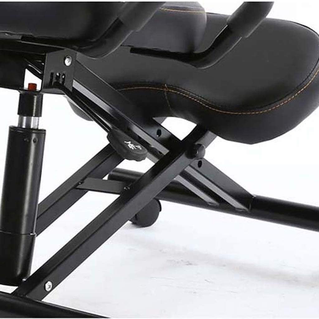 Kneeling Chair, Correctional Sitting Position Computer Chair Home Use Chair Back Study Writing Chair, Kneeling Chairs With Back Support Ergonomic Posture Frame Office Stool Chair Seat Health Care Happ