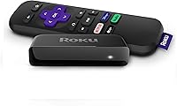 Roku Premiere 4K HDR Streaming Player with Premium HDMI Cable & Simple Remote - Easy Setup, Voice Control