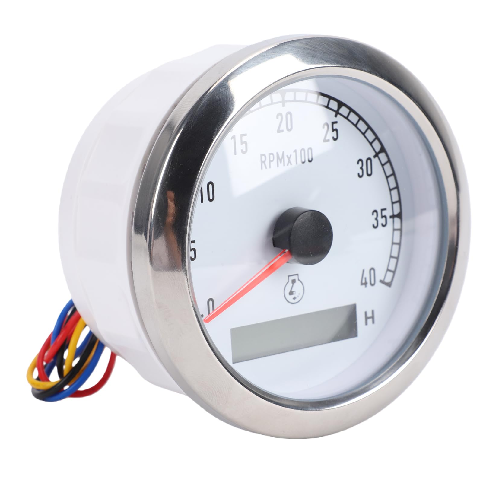 SUNGOOYUE Morski Obrotomierz, 80mm Cyfrowy Wskaźnik RPM LCD, do