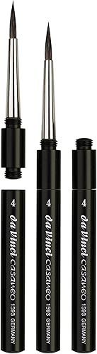 Miniatura 68 de da Vinci Brushes - 1597TP-10 Casaneo Artist Brush 10, negro
