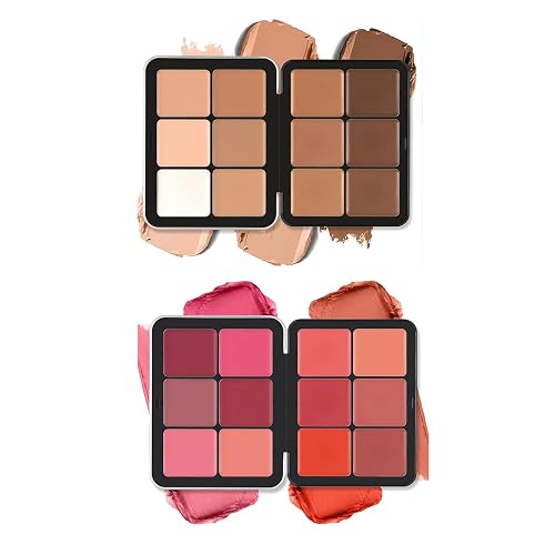 12 Color Concealer Palette and 12 Colors Blush Palette