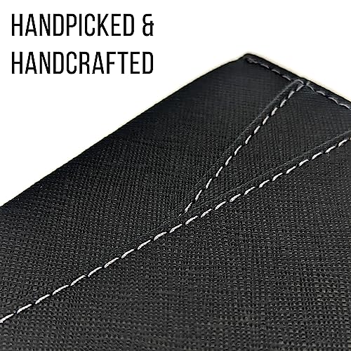 Stylio Front Pocket Minimalist Wallet | Slim Leather Wallet |Best Gift for Men and Women |RFID Blocking Credit Card Holder | Real Leather Wallet | Thin Cool Slim Wallet Men's | Small RFID Wallet4