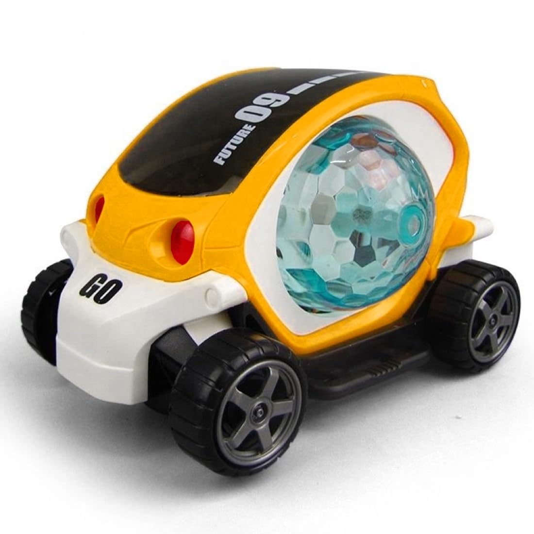 VGRASSP Bump and Go Action 360 Degree Rotating Battery Operated Stunt Car Toy for Kids - with 4D Lights and Music - Color As Per Stock (B0BT9WPPK1) Amazon Price History, Amazon Price Tracker