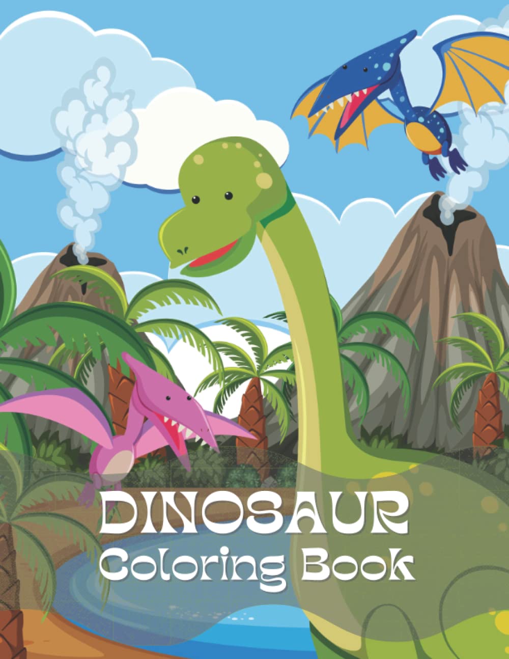 My First Dinosaur Coloring Book Little Childrens Dinosaur Coloring Book ...