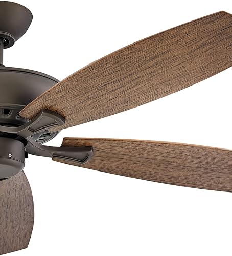 Miniatura 3 de Hinkley Ventilador de techo Highland de 60 pulgadas, apto para espacios de vida en interiores o exteriores, seguro para condiciones húmedas,