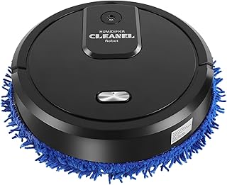 Aspirateur robot intelligent tout-en-un pour balayer, aspirer et essuyer, avec fonction d'essuyage sec et humide, charge USB 60 dB, quatre vitesses, nettoyage automatique des sols