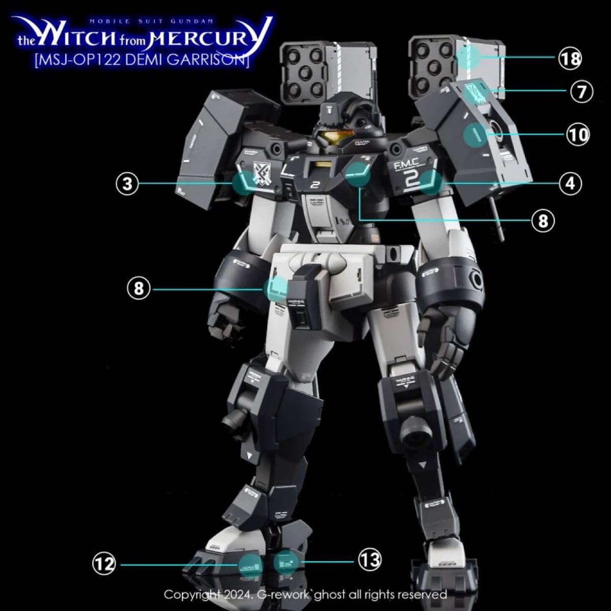 デミギャリソン HG 1/144 デミギャリソン｜プレミアムバンダイ｜バンダイナムコ