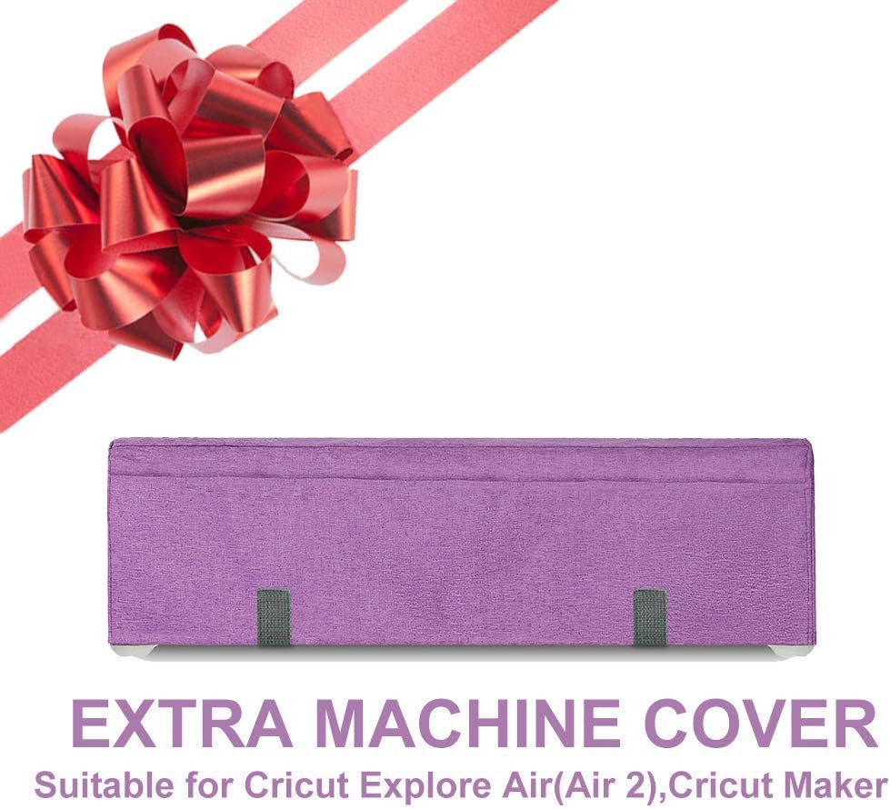SivaLife Carrying Bag Compatible with Cricut Explore Air and Maker, Durable Tote Bag Compatible with Cricut Explore Air, Silhouette Cameo 3 and Supplies (Purple)