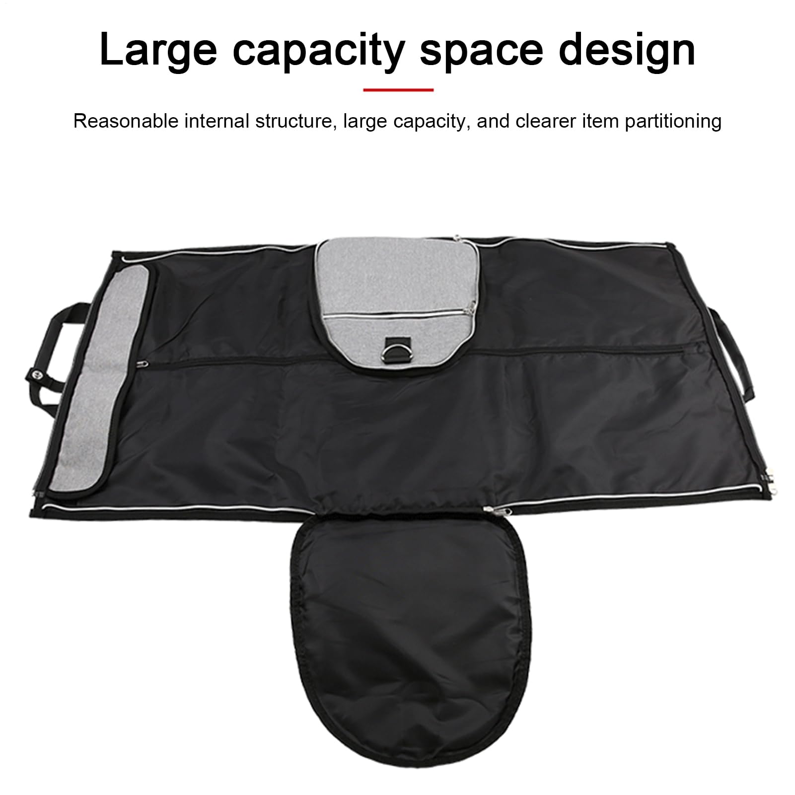 Bolsa Porta Trajes De Cabina Portador De Ropa Plegable