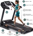 Y Bodyline Motorised Treadmill 150kg Weight capicity for Home Gym, Electric Running Machine with Digital Display, 6.5 hp Motor, 18km/h top Speed, Air Cushion Layer (1 Year Warranty) (T440) gallery image