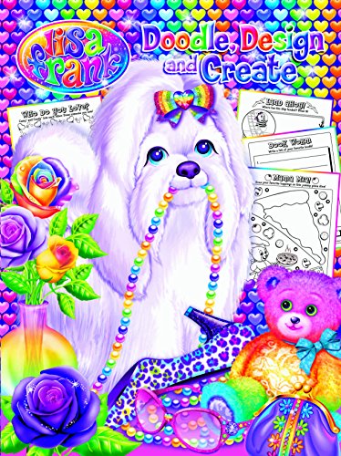 Lisa Frank Doodle, Design, and Create-Activity Book - Princess Pearls