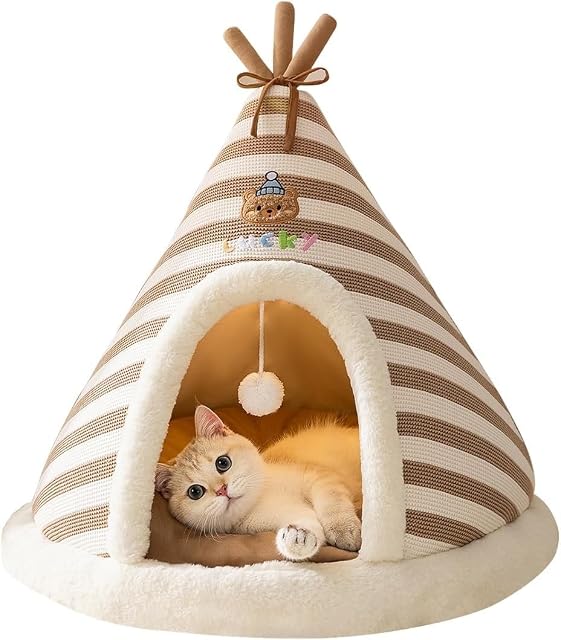 Casa para gatos Cama Mullida For Gatos, Manta Acogedora For Grandes Y Gatitos, Lavable, Suave Cómoda