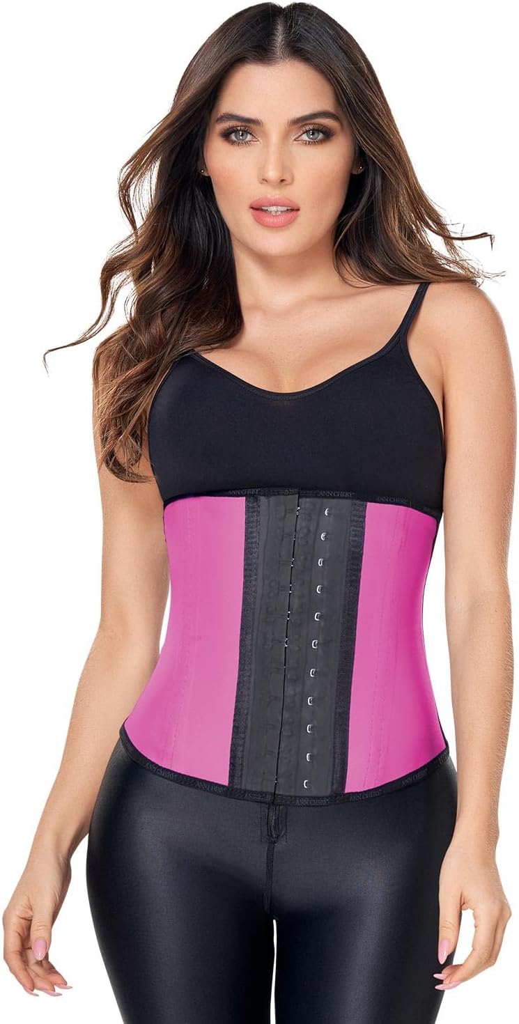 Ann Chery Corset Waist Trainer for Women’s Weight Loss - Colombian Waist Cincher - 2 Hook Latex Body Shaper - Edition 2026