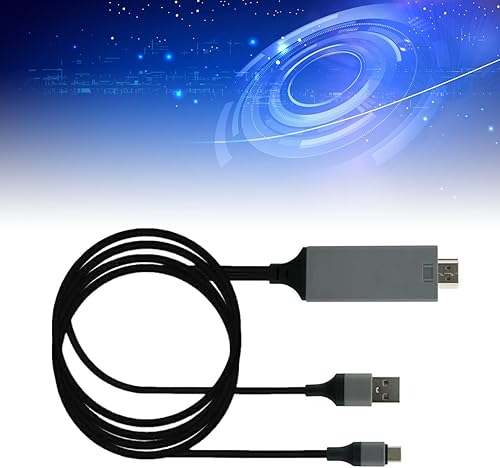 Miniatura 2 de Diyeeni Cable USB C a HDMI, USB tipo C de alta velocidad a HDMI, cable USB C a USB, compatible con duplicación de pantalla de FaceTime, compatible