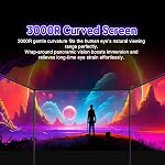 Viewedge Moniteur de Jeu Courbé de 24 po 180Hz FHD 1080p 1ms VA Adaptive Sync | Précision des Couleurs 100% sRGB Visuels Améliorés HDR10 Technologie de Faible Lumière Bleue Confort Oculaire Sans Clignotement Un HDMI & DisplayPort