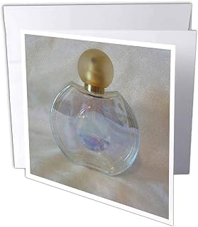 3dRose Pearl Perfume - Greeting Cards, 6 x 6 inches, set of 12 (gc_14543_2)