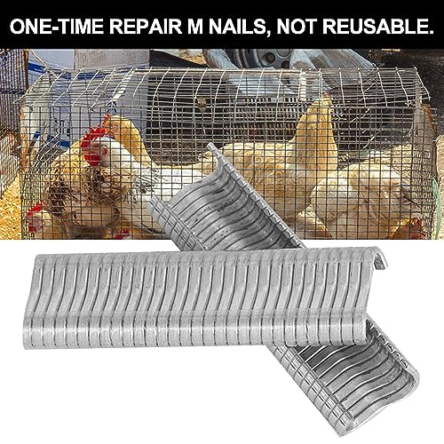 Agrafes à anneau en métal boucle 2.0 M avec pince de fixation pour cage