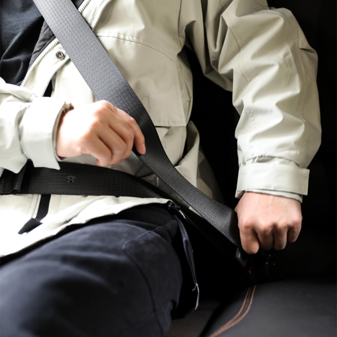 Pulsante Ferma Cintura di Sicurezza Auto 20 Pezzi Bottoni Cintura di Sicurezza Plastica