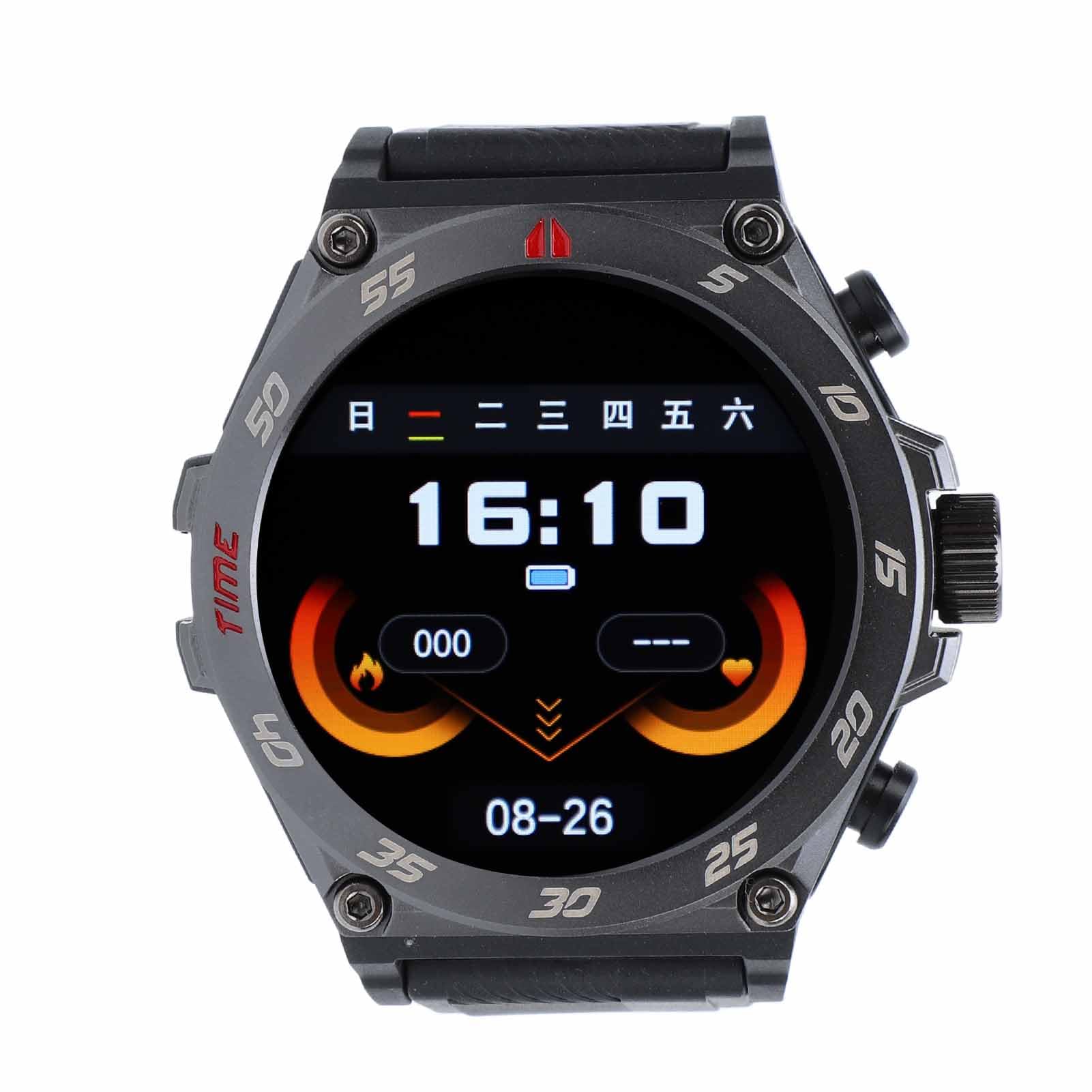 Cocoarm Smart Watch con Auricolari, Pagamento Offline, 1.53in (BLACK)
