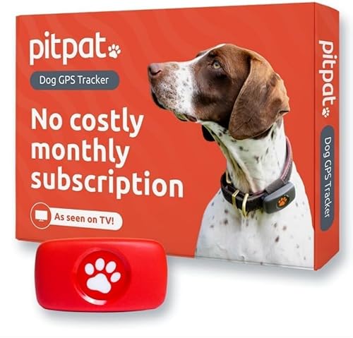 PitPat Localizzatore GPS per Cani (Rosso)