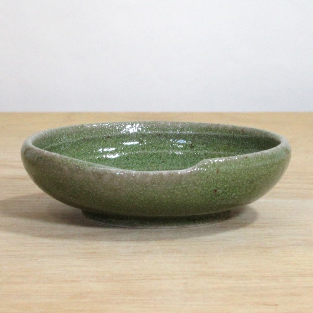 Amazon | 小皿 織部うず箸置き8cm小皿 豆皿 業務用 美濃焼 24a333-36
