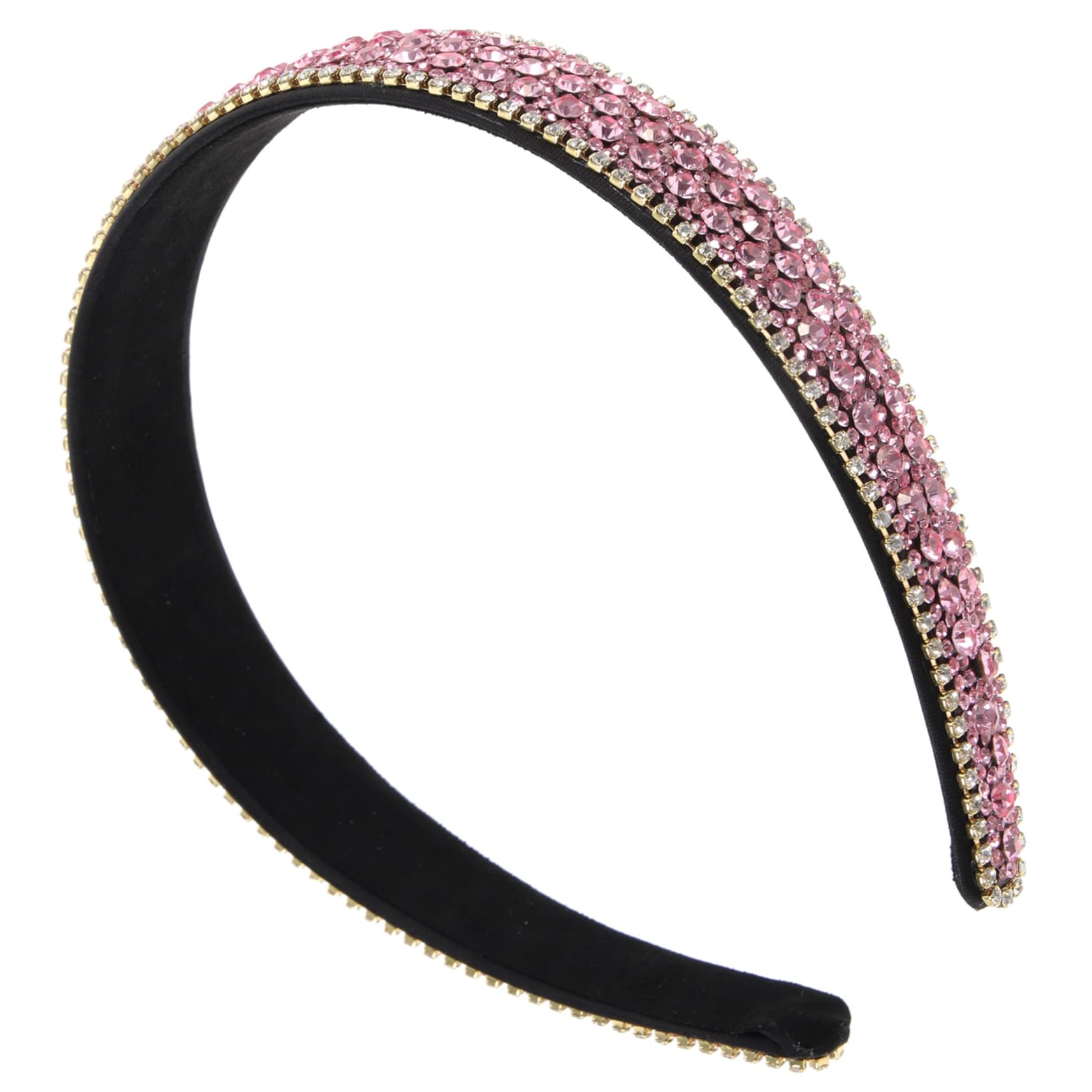 FRCOLOR 5 Diademas Elegantes Para Mujer Diadema Con Cuentas Para Mujer Diadema De Diamantes De Imitación Diademas De Diamantes De Imitación Para Sombreros Brillantes Joyas Para