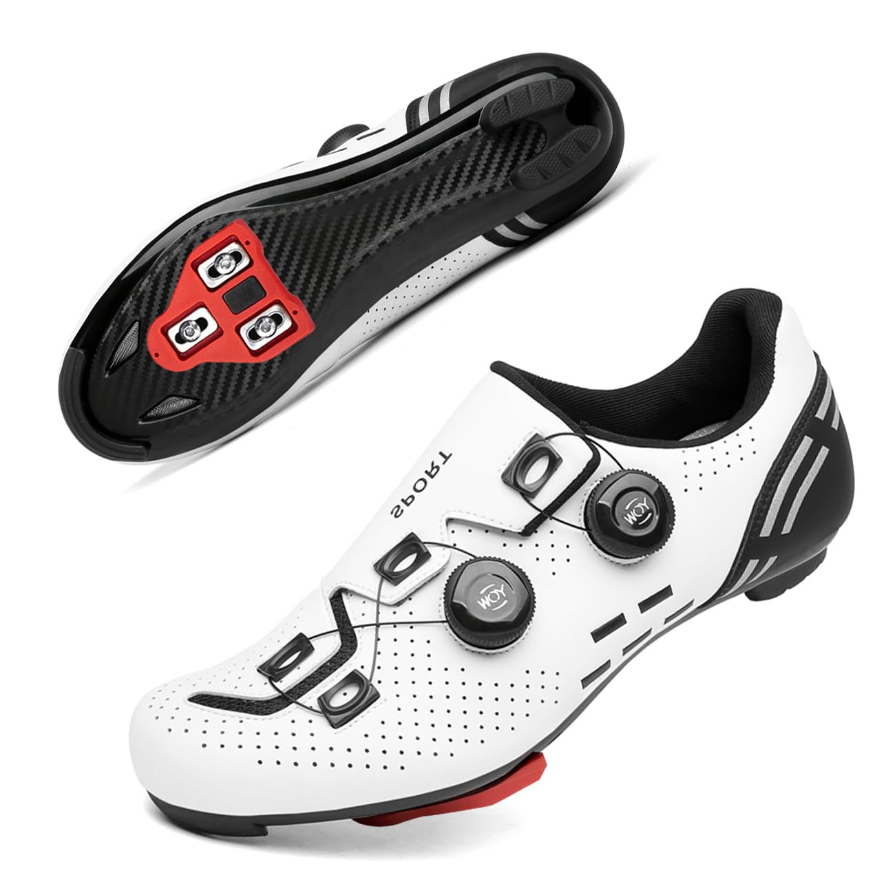 Zapatillas de ciclismo hombre mujer carretera MTB compatibles SPD SPD-SL Delta Lock