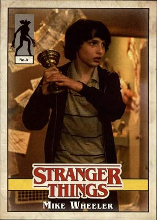 2019 Topps Stranger Things Welcome to the Upside Down Character Cards #4 Mike Wheeler Official Netflix Television Series Collectible Trading Card