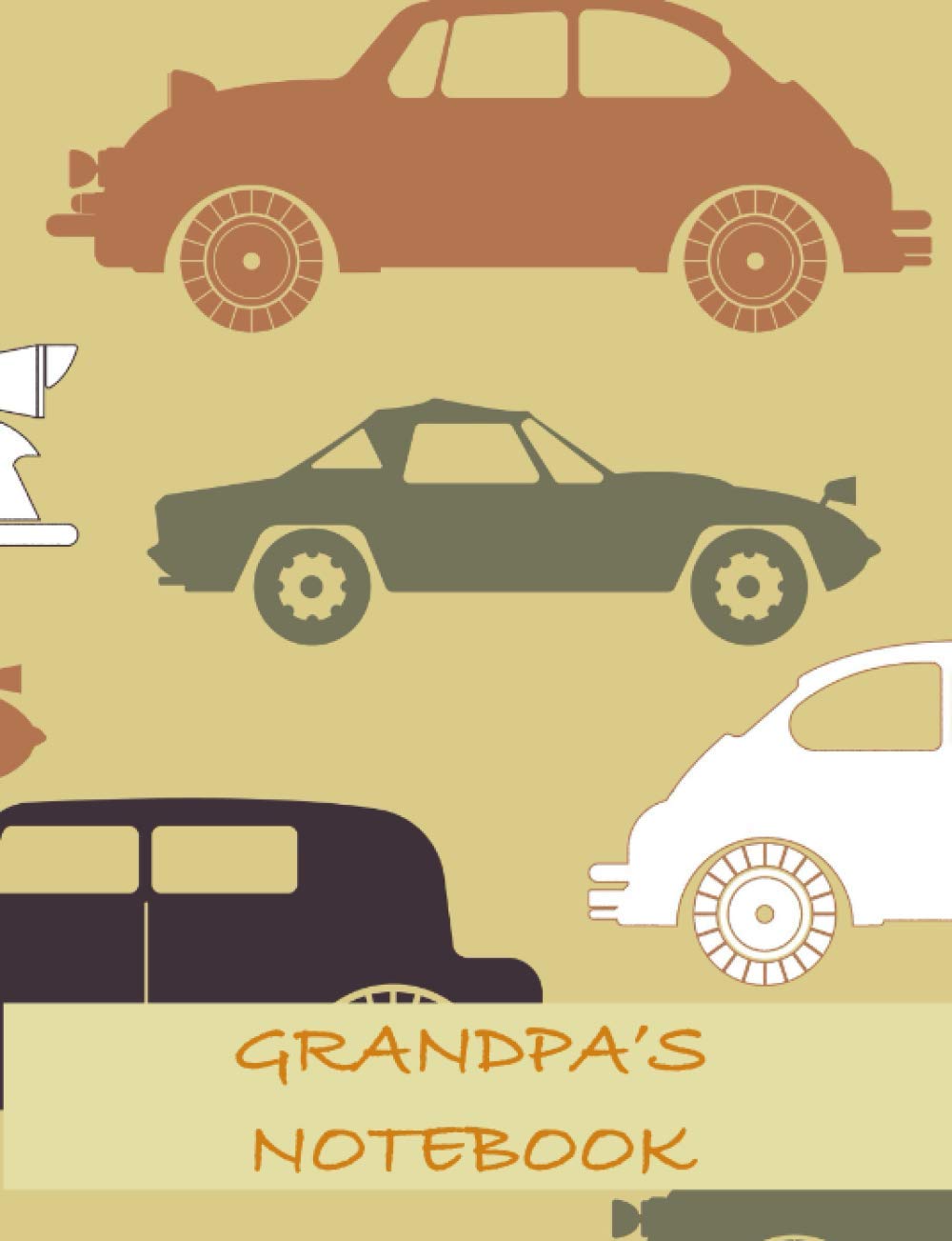 GRANDPA'S NOTEBOOK: GRANDPA'S PERSONALISED 100 PAGE LINED NOTEBOOK