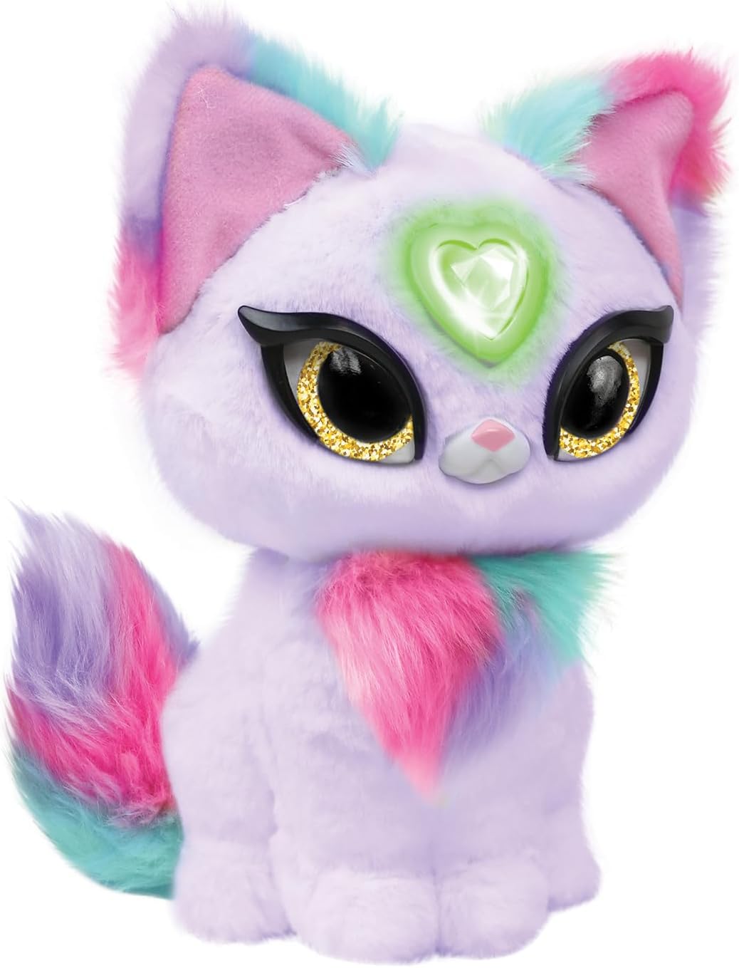 Magic Whispers Zoey Kitty Interactive Plush Pet Kids Toy, Loveable and Lifelike Companion for Boys and Girls Aged 4 Years Plus that Magically Speaks to You